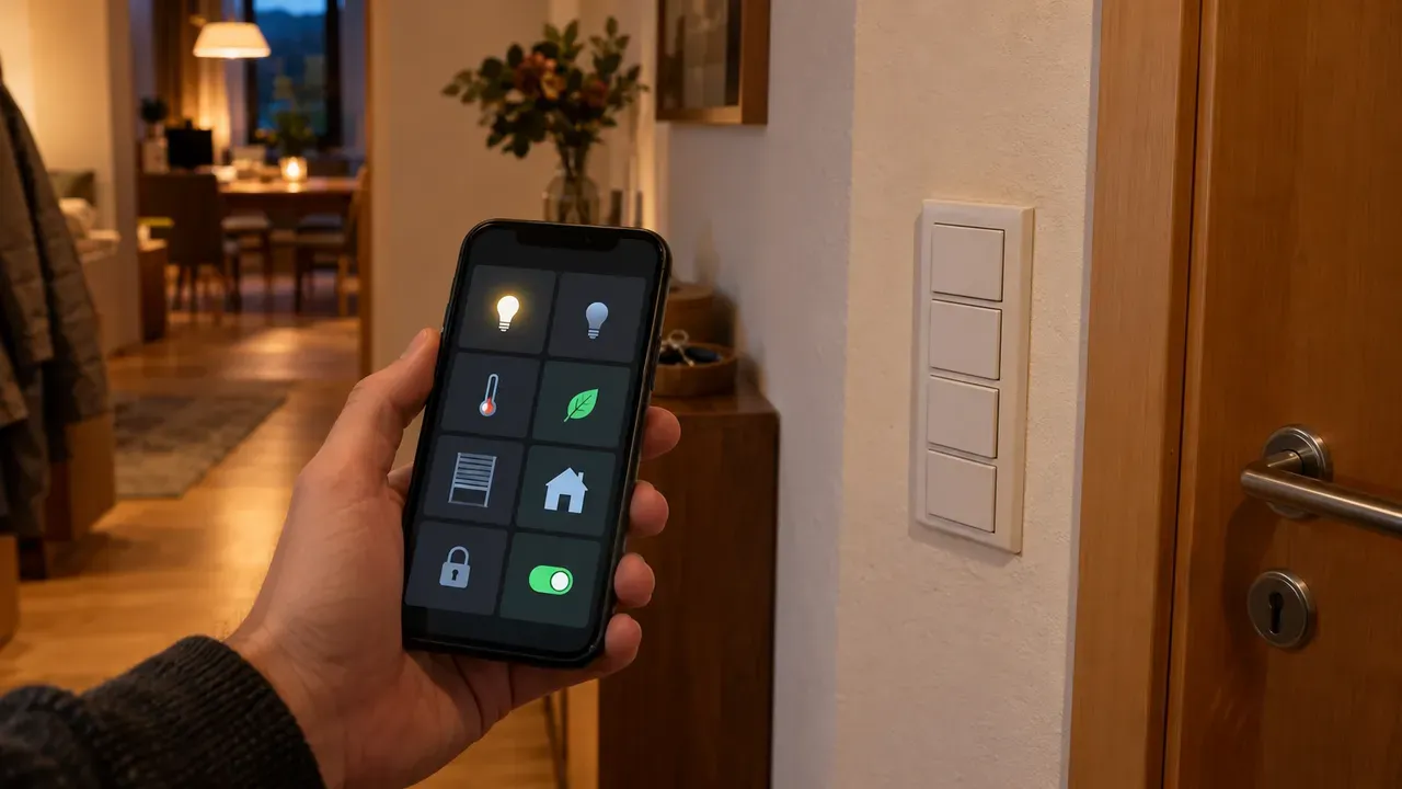 KNX-Topologie mit neuer Zentrale